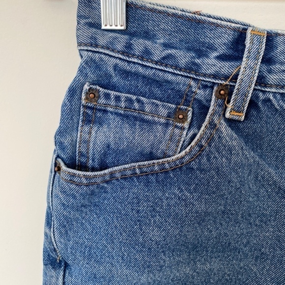 LEVI Strauss Cut off Denim Shorts 30 - Picture 5 of 13